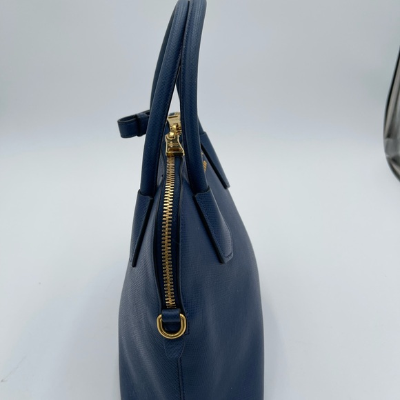Prada Blue Women's Saffiano Leather - Picture 11 of 11